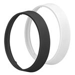 Solight WO780-2, LED vonkajšie osvetlenie so senzorom a nastaviteľnou CCT, 15/18/20W, 1800lm, 22cm, 2v1, biely a čierny