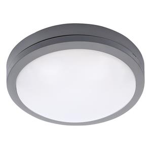 Solight WO781-G, LED vonkajšie osvetlenie Siena, sivé, 20W, 1500lm, 4000K, IP54, 23cm
