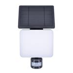 Solight WO785-1, LED solárne svetlo so senzorom, 11W, 1200lm, 3CCT, Li-Ion, čierna