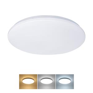 Solight WO788-1, LED stropné svetlo Plain, 3CCT, 24W, 1920lm, IP44, okrúhle, 38cm