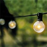 Solight WO794-1, LED vonkajšia reťaz s žiarovkami, 25 žiaroviek, 15m +5m, 750lm, teplá biela