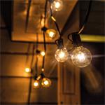 Solight WO794-1, LED vonkajšia reťaz s žiarovkami, 25 žiaroviek, 15m +5m, 750lm, teplá biela