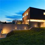 Solight WO800-B, LED vonkajšie nástenné osvetlenie Modena, 12W, 680lm, 120°, čierna