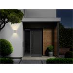 Solight WO801-W, LED vonkajšie nástenné osvetlenie Parma, 6W, 360lm, 10-110°, biela