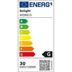 Solight WO8015, LED osvetlenie s diaľkovým ovládačom Floco, 30W + 6W RGB, 2100lm, 40cm, zmena chromatickosti, stmievateľ