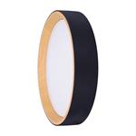 Solight WO8016, LED osvetlenie s diaľkovým ovládačom Larios Black, 48W, 3360lm, 39cm, zmena chromatickosti, stmievateľná