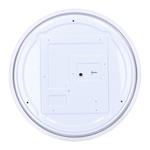 Solight WO8016, LED osvetlenie s diaľkovým ovládačom Larios Black, 48W, 3360lm, 39cm, zmena chromatickosti, stmievateľná