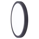 Solight WO8018, LED osvetlenie s diaľkovým ovládačom Estela Black, 36W, 2700lm, 30cm, zmena chromatickosti, stmievateľná