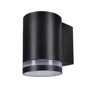 Solight WO810, LED vonkajšie nástenné osvetlenie Potenza, 1x GU10, čierna
