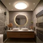 Solight WO824, LED osvetlenie Adrano s ochranou proti vlhkosti, IP54, 28W, 2380lm, 3CCT, 23cm