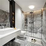 Solight WO824, LED osvetlenie Adrano s ochranou proti vlhkosti, IP54, 28W, 2380lm, 3CCT, 23cm