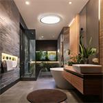 Solight WO825, LED osvetlenie Acate s ochranou proti vlhkosti, IP54, 18W, 1620lm, 3CCT, 22cm, strieborná