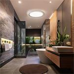 Solight WO826, LED osvetlenie Acate s ochranou proti vlhkosti, IP54, 24W, 2160lm, 3CCT, 30cm, strieborná