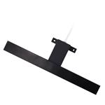 Solight WO827-BLK, LED kúpeľňové osvetlenie nad zrkadlo 3v1, 7W, 455lm, 4000K, IP44, 40cm, čierna