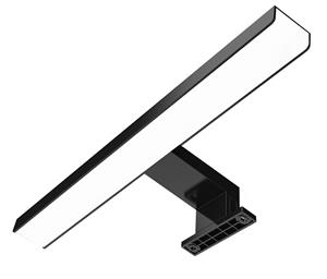 Solight WO827-BLK, LED kúpeľňové osvetlenie nad zrkadlo 3v1, 7W, 455lm, 4000K, IP44, 40cm, čierna