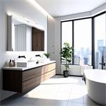 Solight WO828-CR, LED kúpeľňové osvetlenie nad zrkadlo 3v1, 12W, 780lm, 4000K, IP44, 60cm, chróm