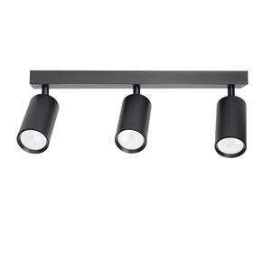 Solight WO8902-B, GU10 bodové osvetlenie Enzo, 3x GU10, 39cm, čierna