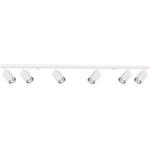 Solight WO8904-W, GU10 bodové osvetlenie Enzo, 6x GU10, 119cm, biela