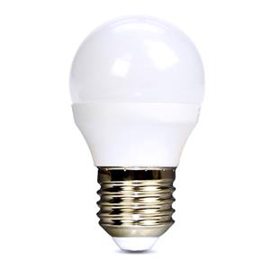 Solight WZ419-1, LED žiarovka, miniglobe, 6W, E27, 6000K, 510lm