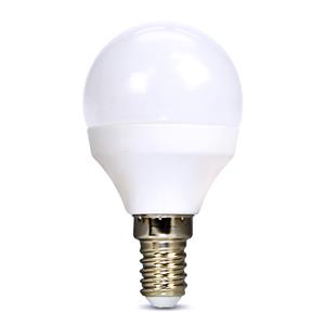 Solight WZ425-1, LED žiarovka, miniglobe, 8W, E14, 3000K, 720lm, biele prevedenie