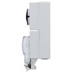 Solight zásuvka IP66 s vypínačom, vodotesná a prachotesná