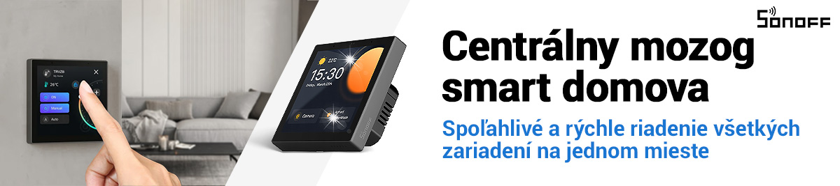 Sonoff centrálne jednotky