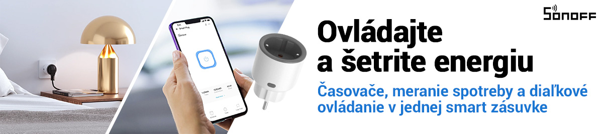 Sonoff iInteligentné zásuvky
