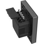 Sonoff M5-2C-80, inteligentný WiFi nástenný spínač (2-kanálový, do rámu, grafitový)