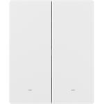 SONOFF M5-2C-80W, WiFi Matter inteligentný nástenný vypínač (2-kanálový, do rámika)