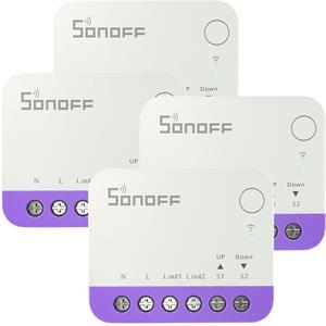 Sonoff MINI-RBS WiFi Smart Mini roletový spínač (4 ks)