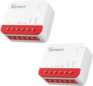 Sonoff MINI-ZBRBS, inteligentný roletový spínač ZigBee (2ks)