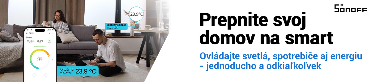 Sonoff smart domov