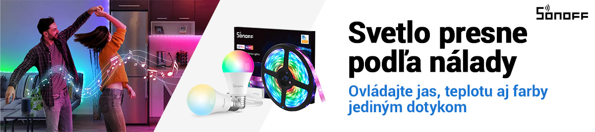 Sonoff smart osvetlenie