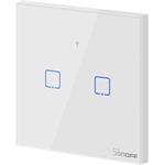 Sonoff T1 EU TX, inteligentný vypínač, WiFi + RF 433, 2-kanálový