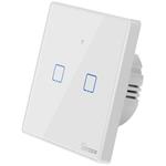 Sonoff T2 EU TX, inteligentný vypínač, WiFi + RF 433, 2-kanálový