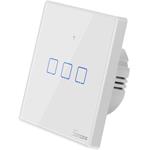 Sonoff T2 EU TX, inteligentný vypínač, WiFi + RF 433, 3-kanálový