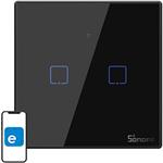 Sonoff T3 EU TX, inteligentný vypínač, WiFi + RF 433, 2-kanálový