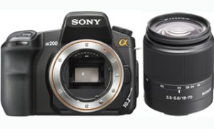 Sony ALPHA DSLR-A200H