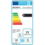 Sony Bravia KDL-43WD757, 43"
