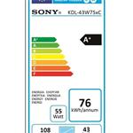 Sony KDL-43W756C 43"