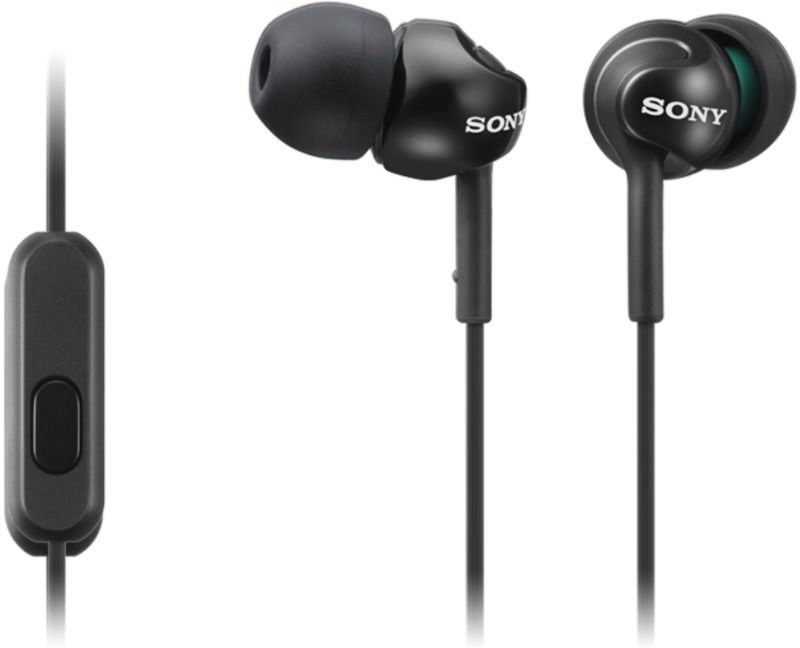 Sony MDR-EX110APB, slúchadlá, čierne, (rozbalené)