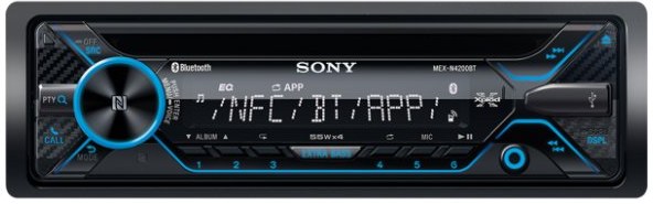 Sony MEX-N4200BT, autorádio