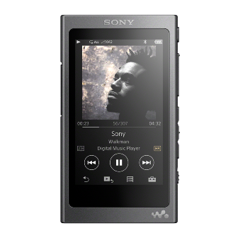 Sony MP4 prehrávač, čierny