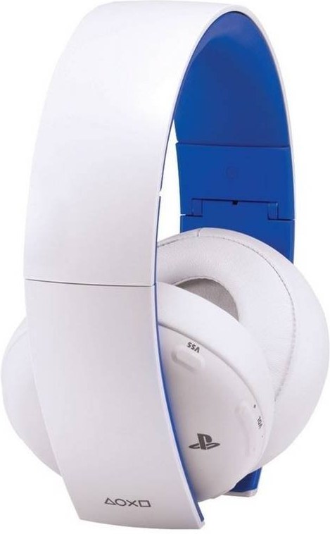 SONY PS4 Wireless Stereo Headset 2, slúchadlá s mikrofónom, biele