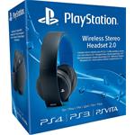 SONY PS4 Wireless Stereo Headset 2, slúchadlá s mikrofónom, čierne