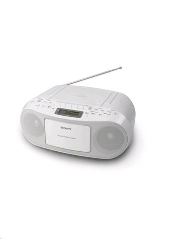 Sony radiomagnetofon s CD přehr. CFD-S50, bílý
