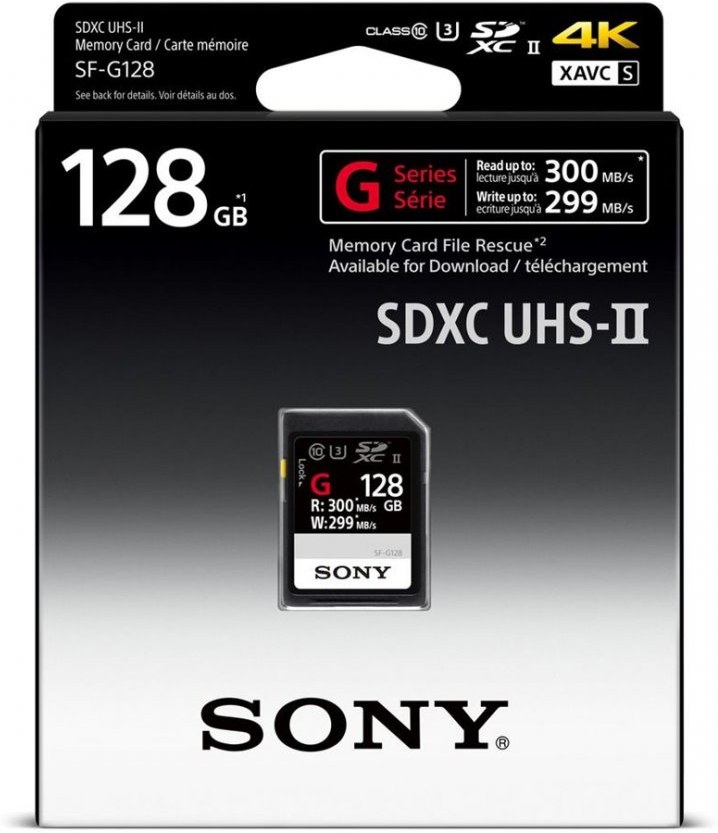 SONY SD karta, 128GB, class 10/ U3