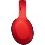 SONY WH-H910N, bezdrôtové slúchadla, červená