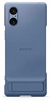 Sony Xperia 5 V, zadný kryt so stojanom, modrý