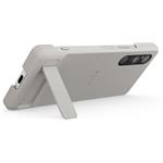 Sony Xperia kryt ACC stand Cover 1 V 5G, sivý